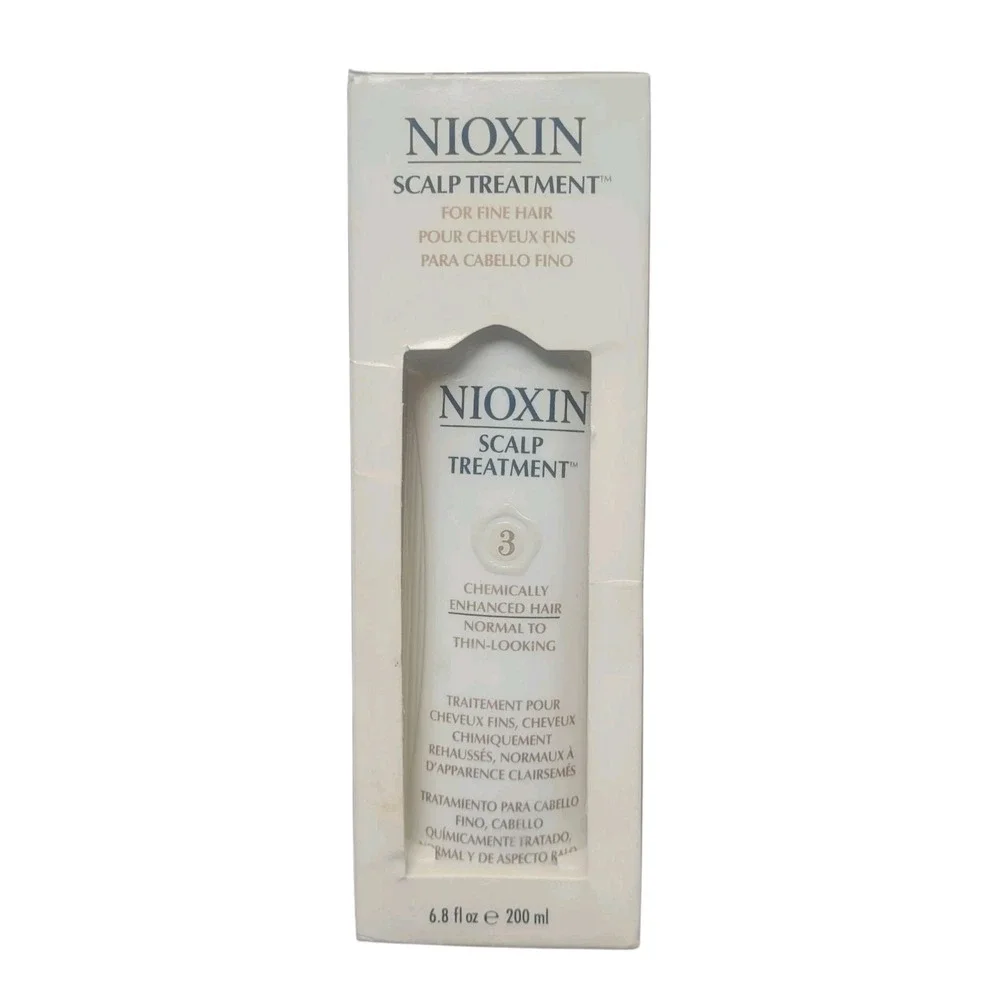 Nioxin System 3 Scalp Treatment for Chemically Enhanced Hair‎ Normal Thin 6.8oz